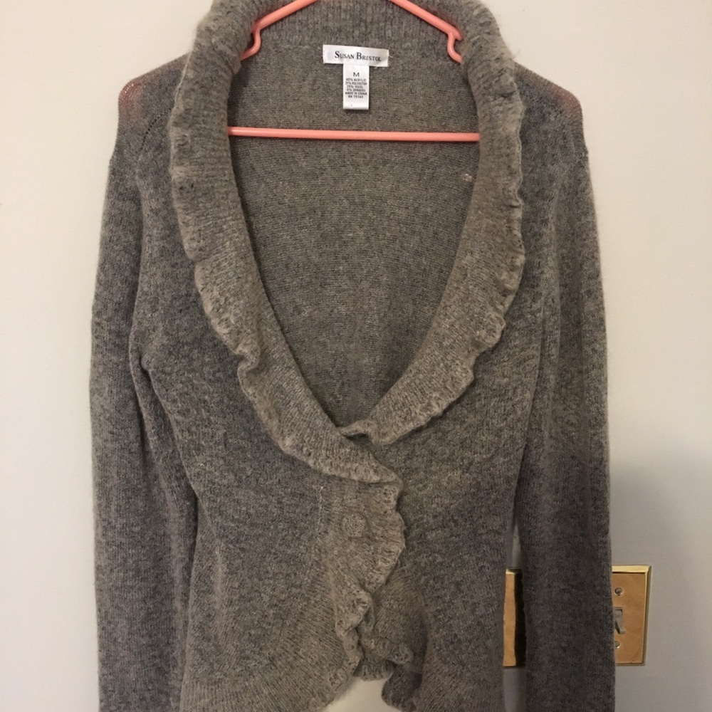 Gray sweater